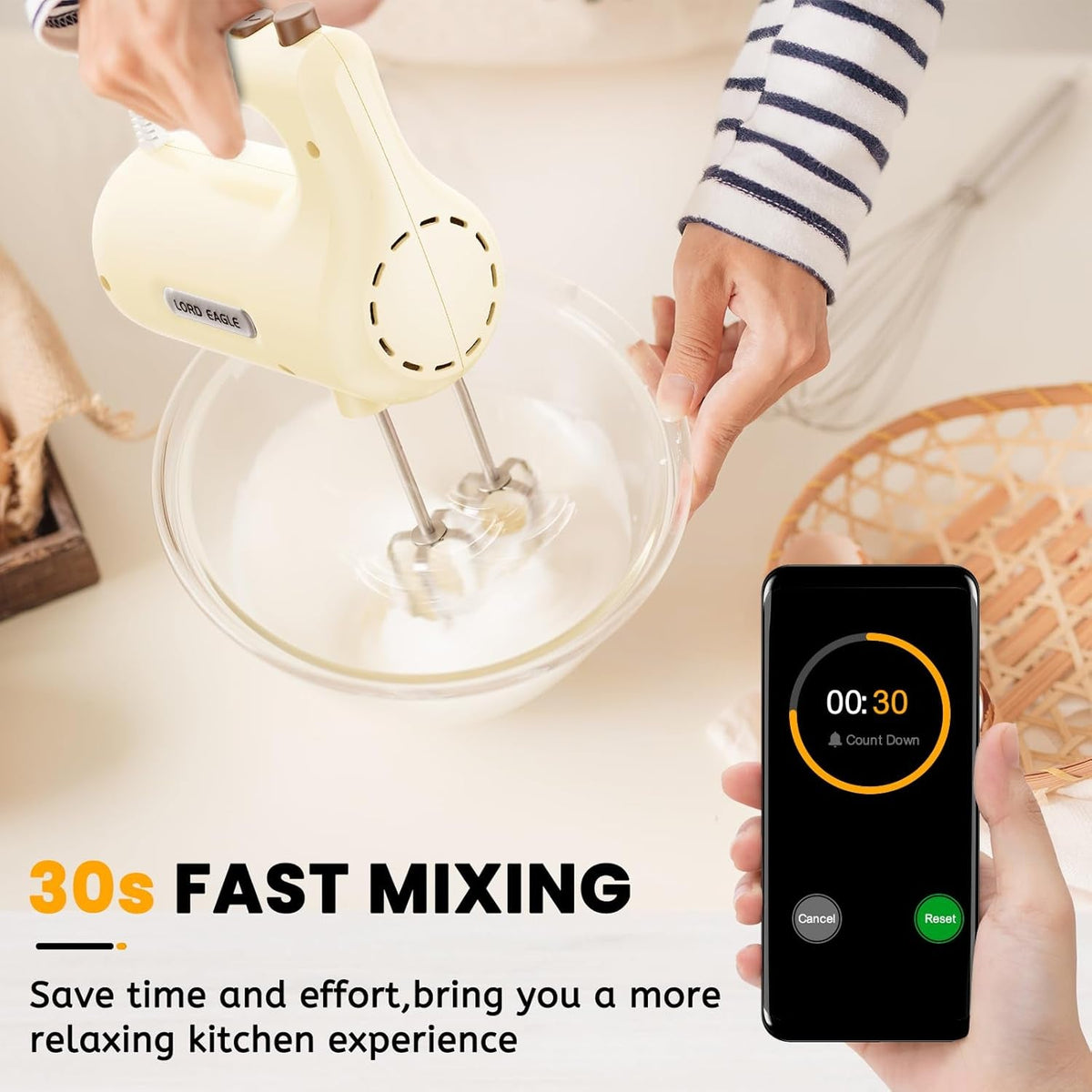 5-speed-hand-mixer-electric-with-4-mixing-bowls-set-300w-lightweight-kitchen-handheld-mixer-with-measuring-cups-spoons-stainless-steel-bowls-baking-supplies-for-cake-cream