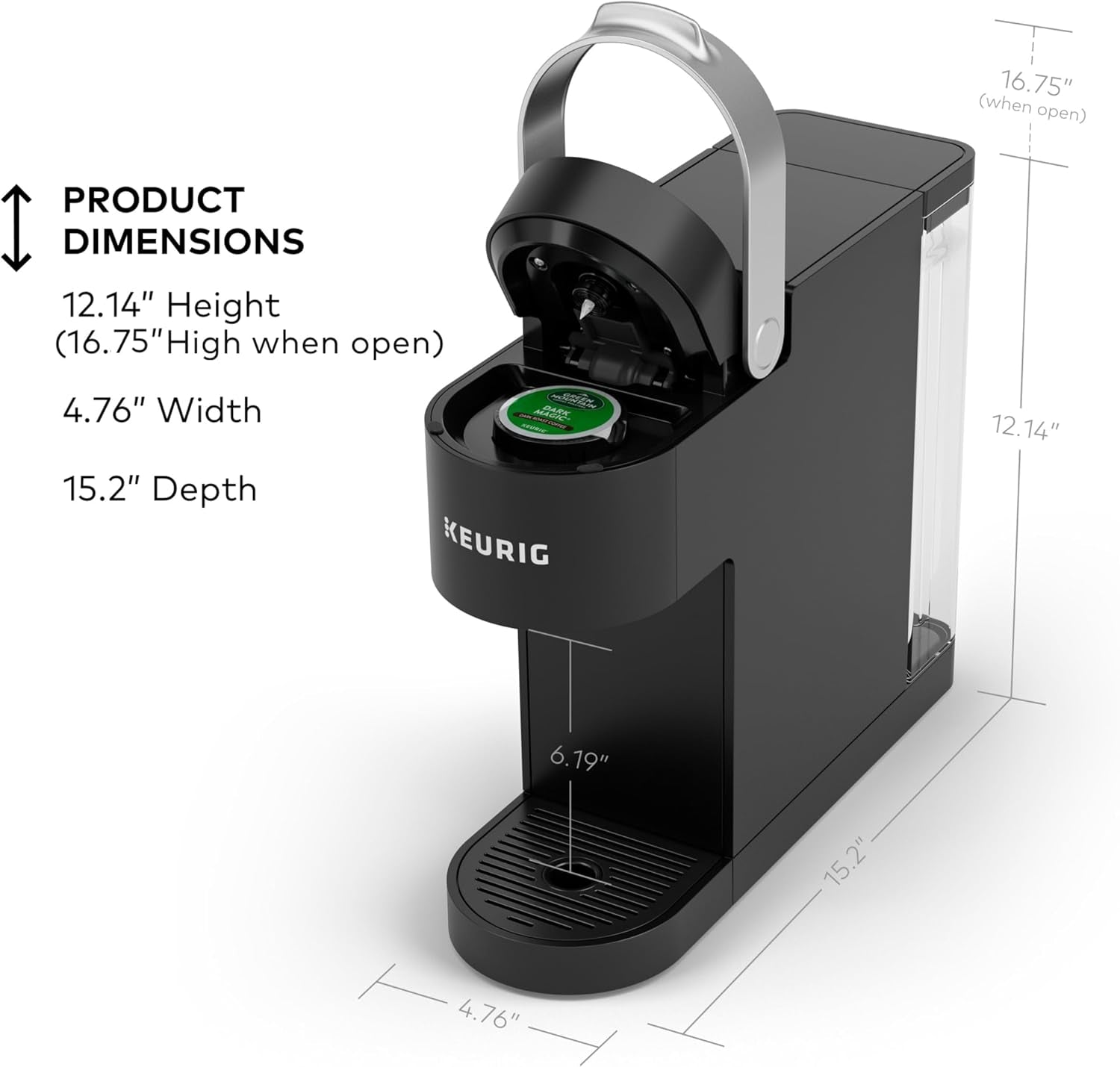 k-slim-single-serve-k-cup-pod-coffee-maker-multistream-technology-3-brew-sizes-slim-and-sleek-design-46oz-removable-reservoir-black-multistream-technology-3-brew-sizes-sleek-design-removable-reservoir