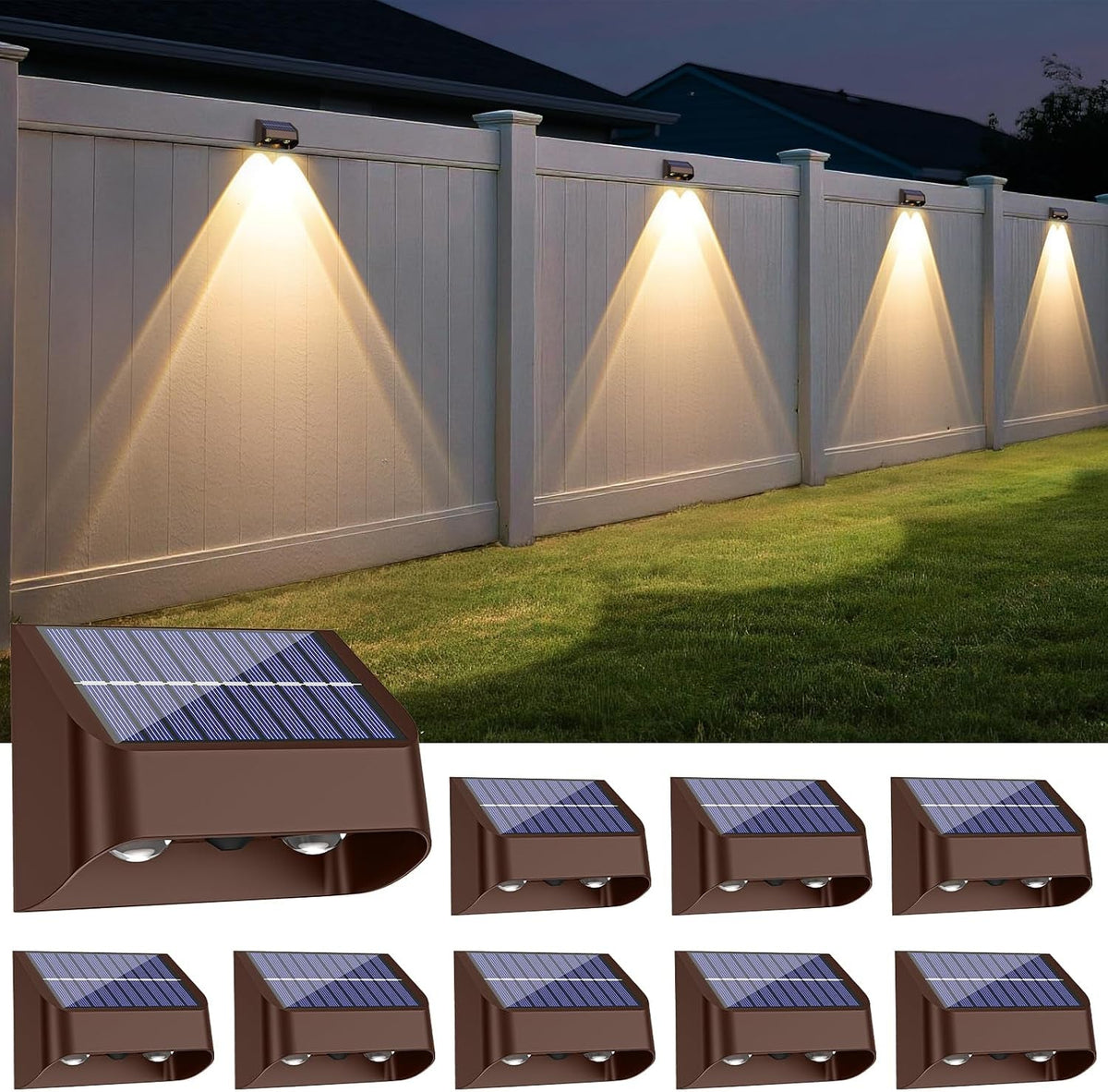 brighter-solar-fence-lights-3000-4000-6000k-3-mode-solar-lights-outdoor-waterproof-dusk-to-dawn-deck-light-outdoor-lighting-for-backyard-railing-wall-step-patio8-pack-brown