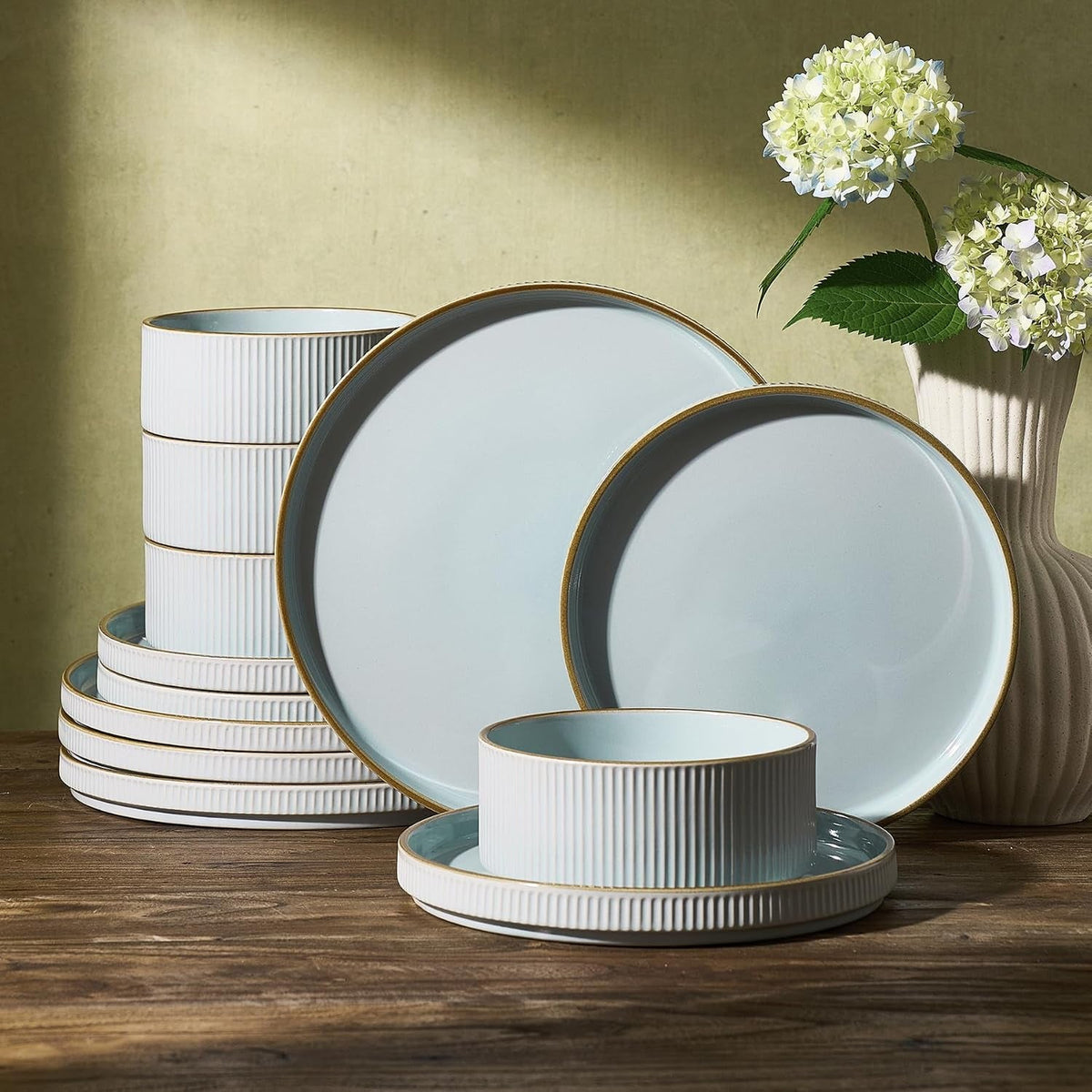 plates-and-bowls-set-with-rim-stoneware-dinnerware-sets-for-4