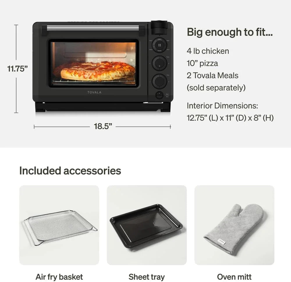 smart-oven-pro-6-in-1-countertop-convection-oven-steam-toast-air-fry-bake-broil-and-reheat-smartphone-control-steam-air-fryer-oven-combo