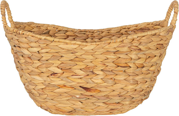 Water Hyacinth Basket with Handles11