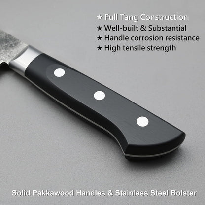 TONMA Chef Knife, Made in Japan, 8.2" Hand Forged Japanese Gyuto, TCK-24