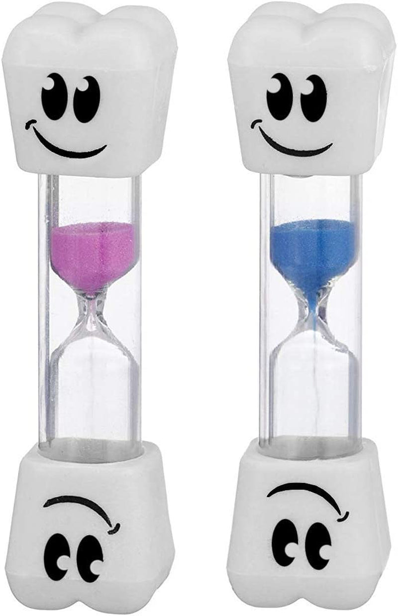 smile-tooth-2-minute-sand-timer-assorted-colors-2-pack
