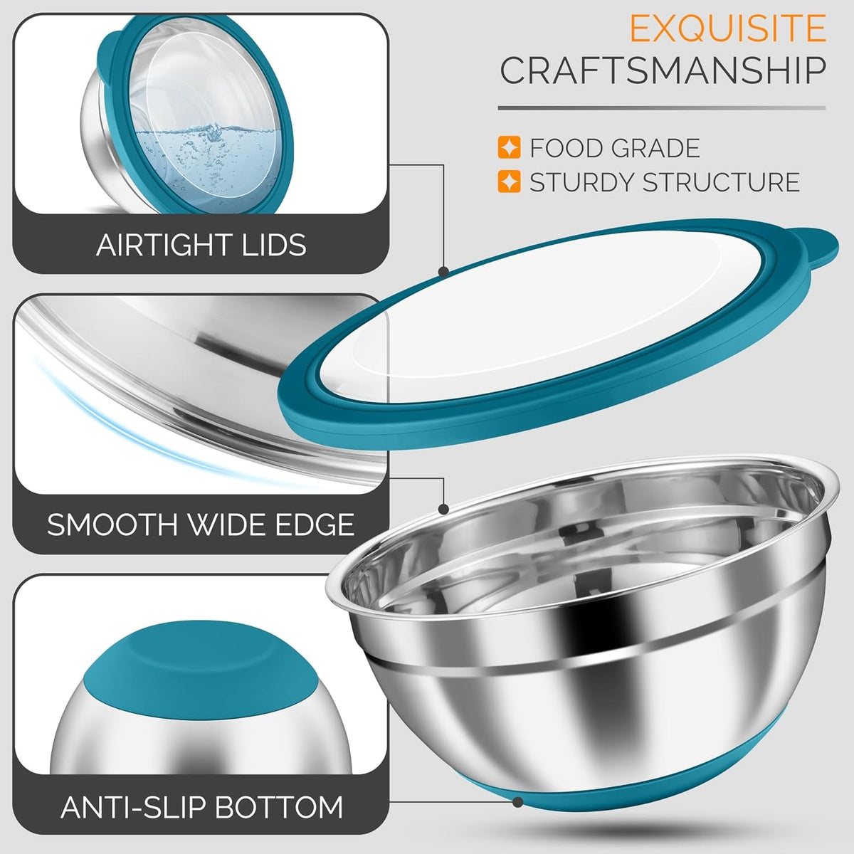 mixing-bowls-24-piece-stainless-steel-salad-serving-bowl-with-airtight-clear-lids-metal-nesting-bowl-for-kitchen-cooking-prepping-storing-with-3-graters-4-6-2-6-1-5-1-0-7-qt-teal-blue