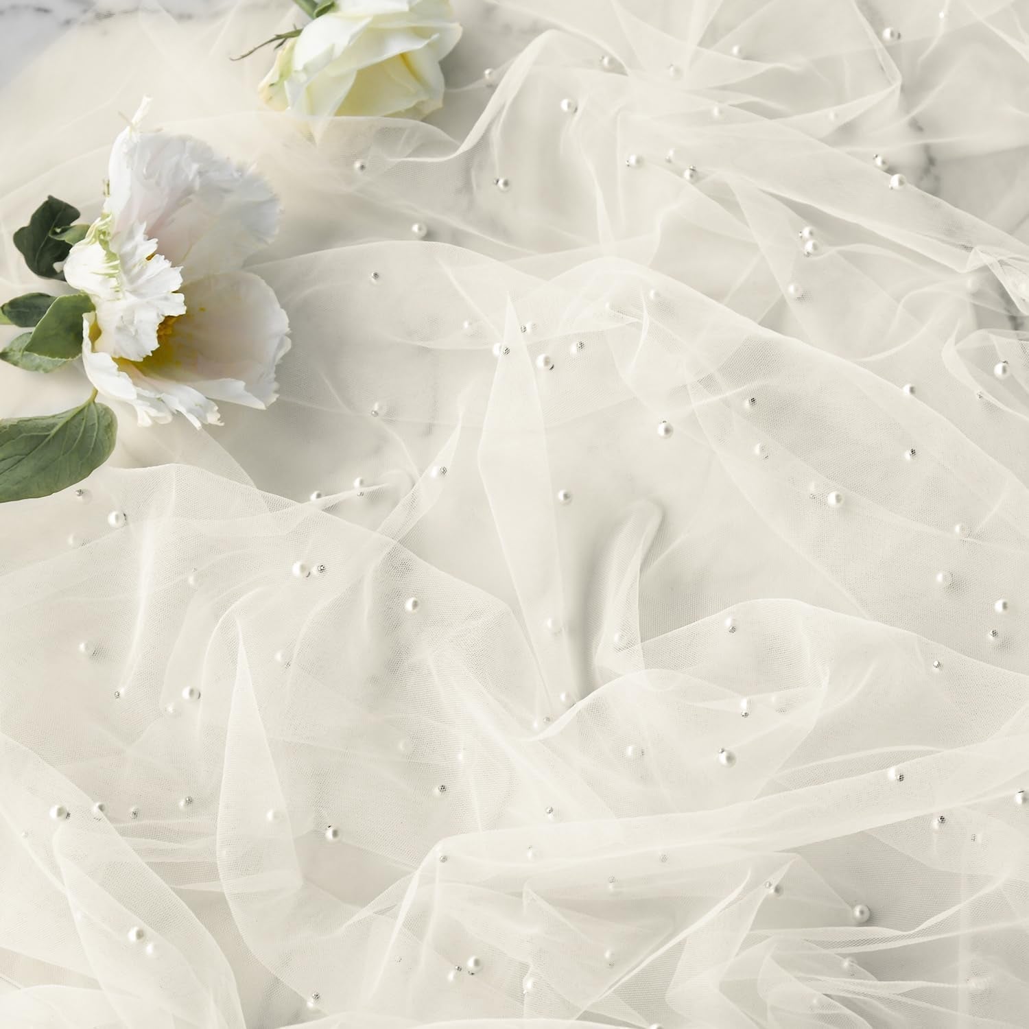 pearl-beige-gauze-table-runner-120-inch-10ft-seasonal-sheer-dining-holiday-wedding-birthday-baby-shower-table-decor-for-home-party