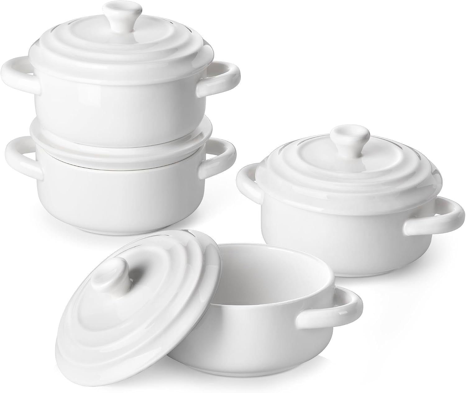 mini-cocotte-set-of-4-14-oz-ceramic-casserole-dishes-with-lids-single-serving-small-dutch-oven-set-lasagna-souffle-french-onion-soup-pudding-oven-dishwasher-safe-with-handles-white