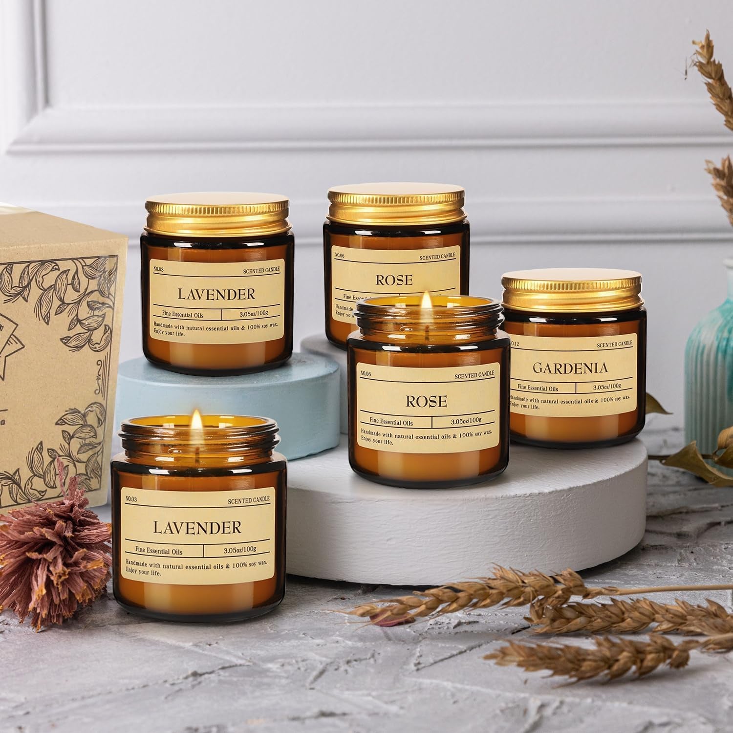 scented-candle-set-24-pack-3-05oz-each-aromatherapy-candles-with-essential-oils-smokeless-soy-wax-candles-in-12-scents-gift-for-women-mom-valentine-mothers-day-christmas-birthday