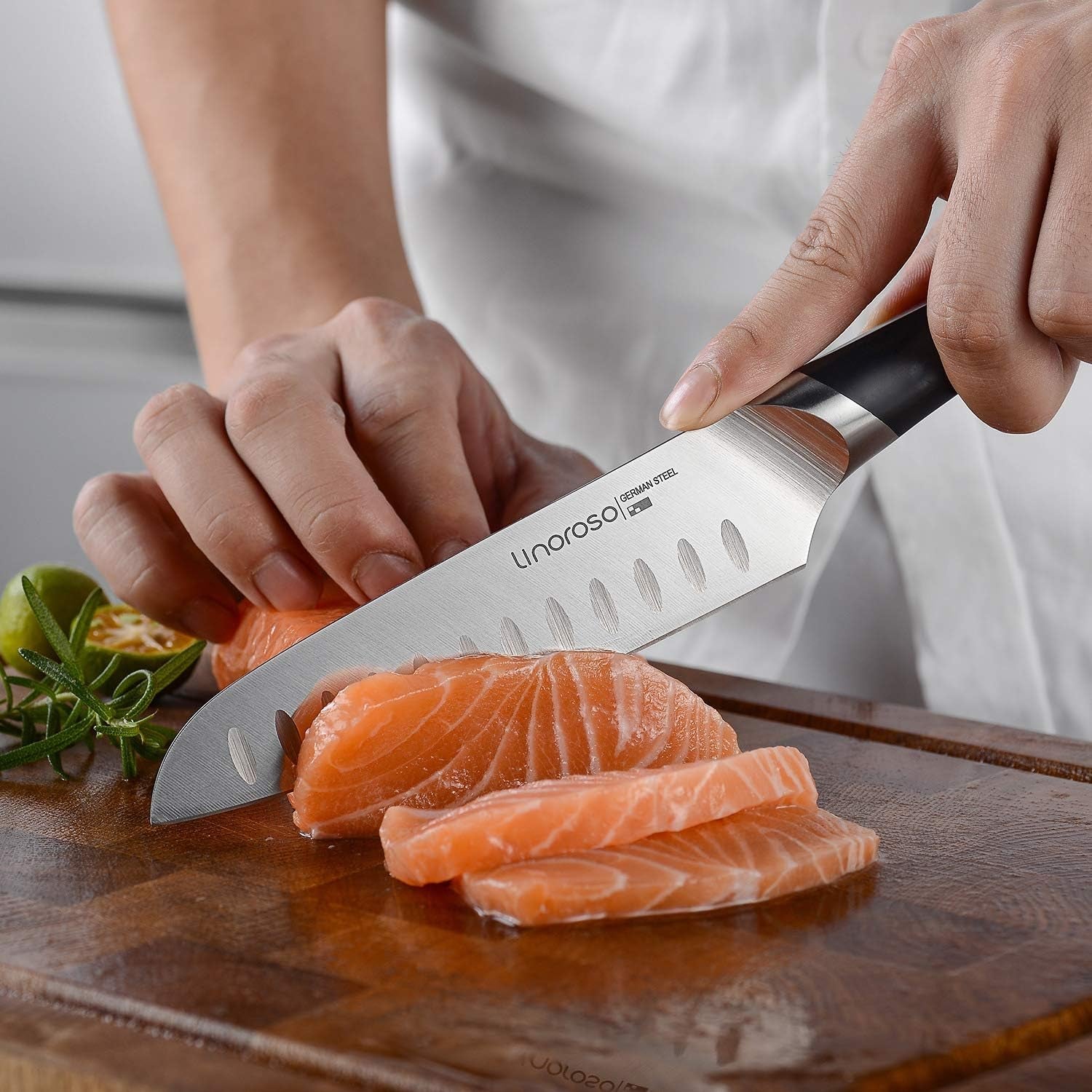 santoku-knife-ultra-sharp-german-high-carbon-stainless-steel-6-inch-mako-series-with-exquisite-in-drawer-knife-block