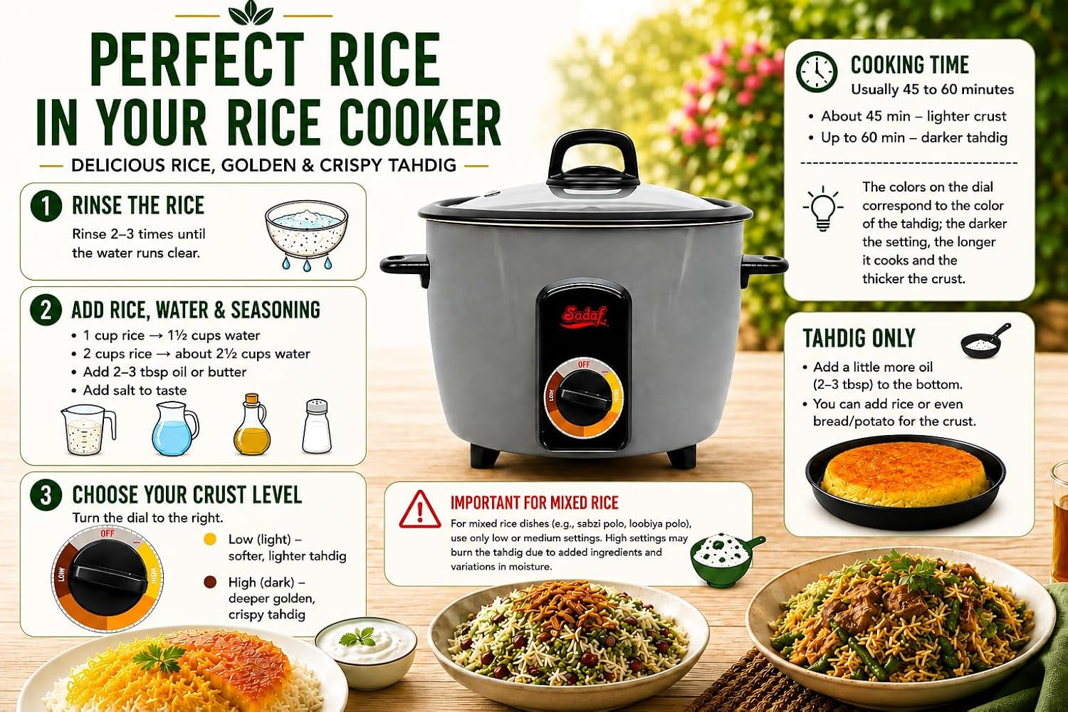 one-touch-automatic-rice-cooker-electric-persian-rice-tahdig-cooker-non-stick-inner-pot-auto-shut-off-easy-to-use-rice-maker-middle-eastern-cuisine-4-cups