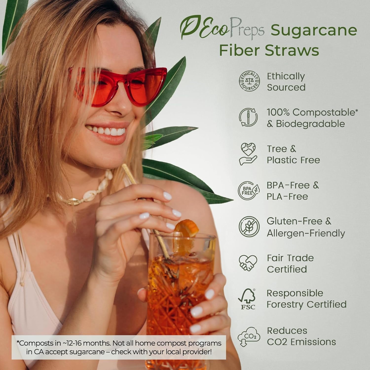 biodegradable-sugarcane-disposable-straws-plastic-free-150-count-100-compostable-eco-friendly-drinking-straw-7-8-natural-sugar-fiber-straws-smoothie-straw-for-home-restaurant-parties