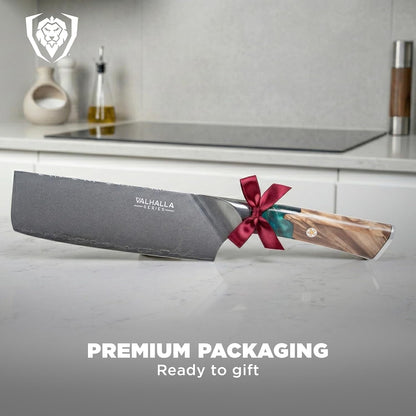 Valhalla 7" Nakiri Vegetable Cleaver - Japanese Vegetable Cleaver7