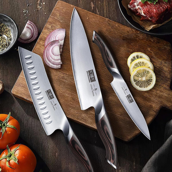 Kitchen Knife Set with Block, 14PCS Ultra Sharp Knife Block Set6