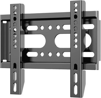 Fixed TV Wall Mount for 14-42" Flat Screen Tvs, Small Wall Mount TV Bracket Fit 19 24 28 32 35 39 40 Inch, VESA up to 200X200Mm 55Lbs Max Load, Easy Install Low Profile Monitor Mount Bracket1