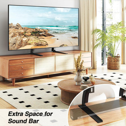TV Stand Mount, Universal Tabletop for 22-65 Inch Flat Screen Tvs | Height Adjustable TV Base, Strong TV Legs Holds up to 88Lbs, Max VESA 800 X 500Mm, Plasma LCD LED4