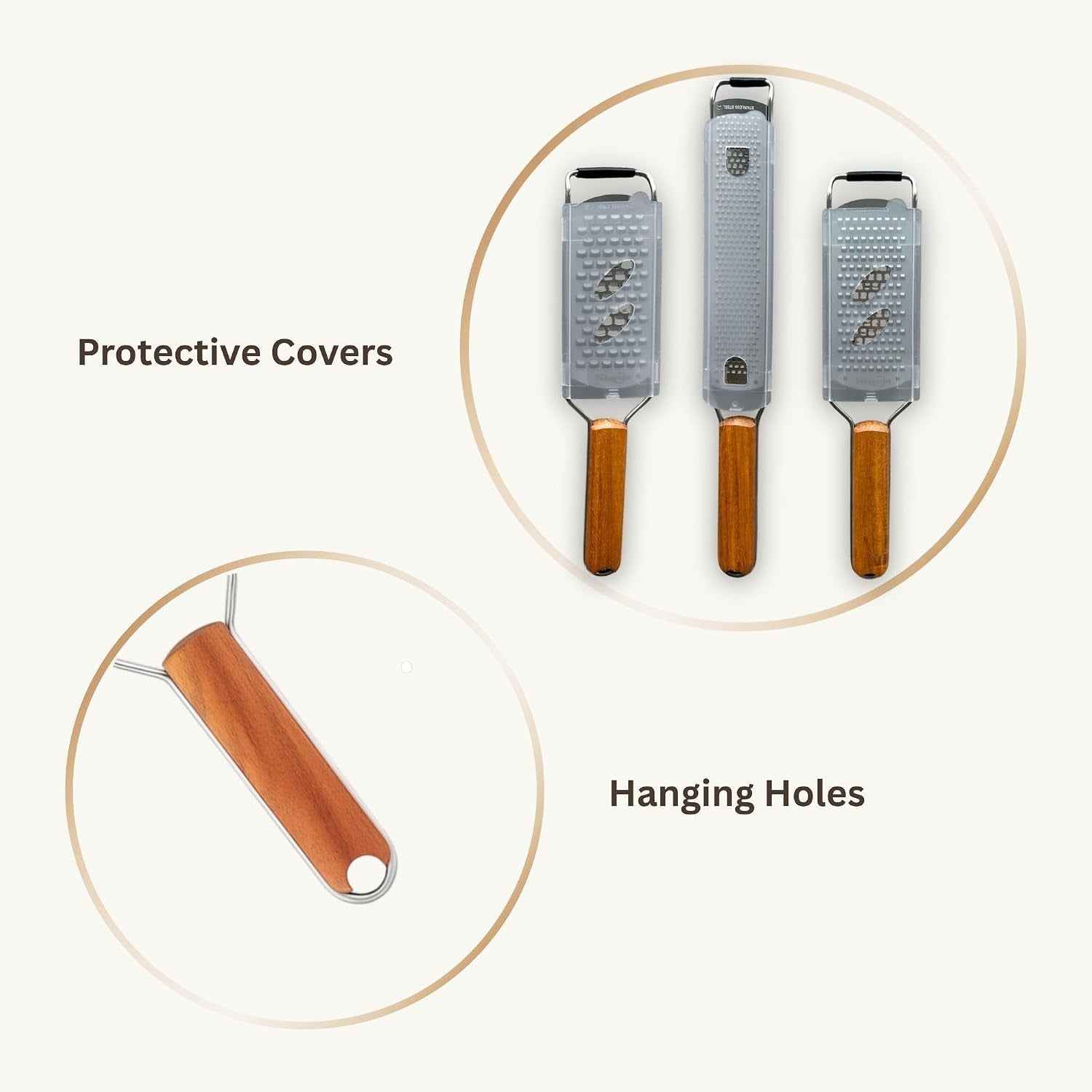 3-piece-stainless-steel-cheese-grater-zester-set-w-acacia-wood-handles-for-parmesan-lemon-zest-ginger-and-spices