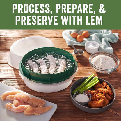 Products Batter Bowl with Lid, Plastic, Translucent and Green5
