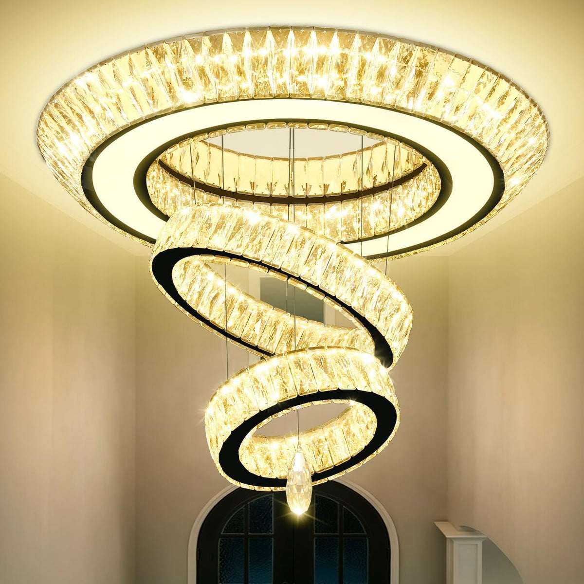 modern-led-ring-chandelier-for-living-room-luxury-3-ring-crystal-chandelier-lighting-40in-black-led-dimmable-flush-mount-chandelier