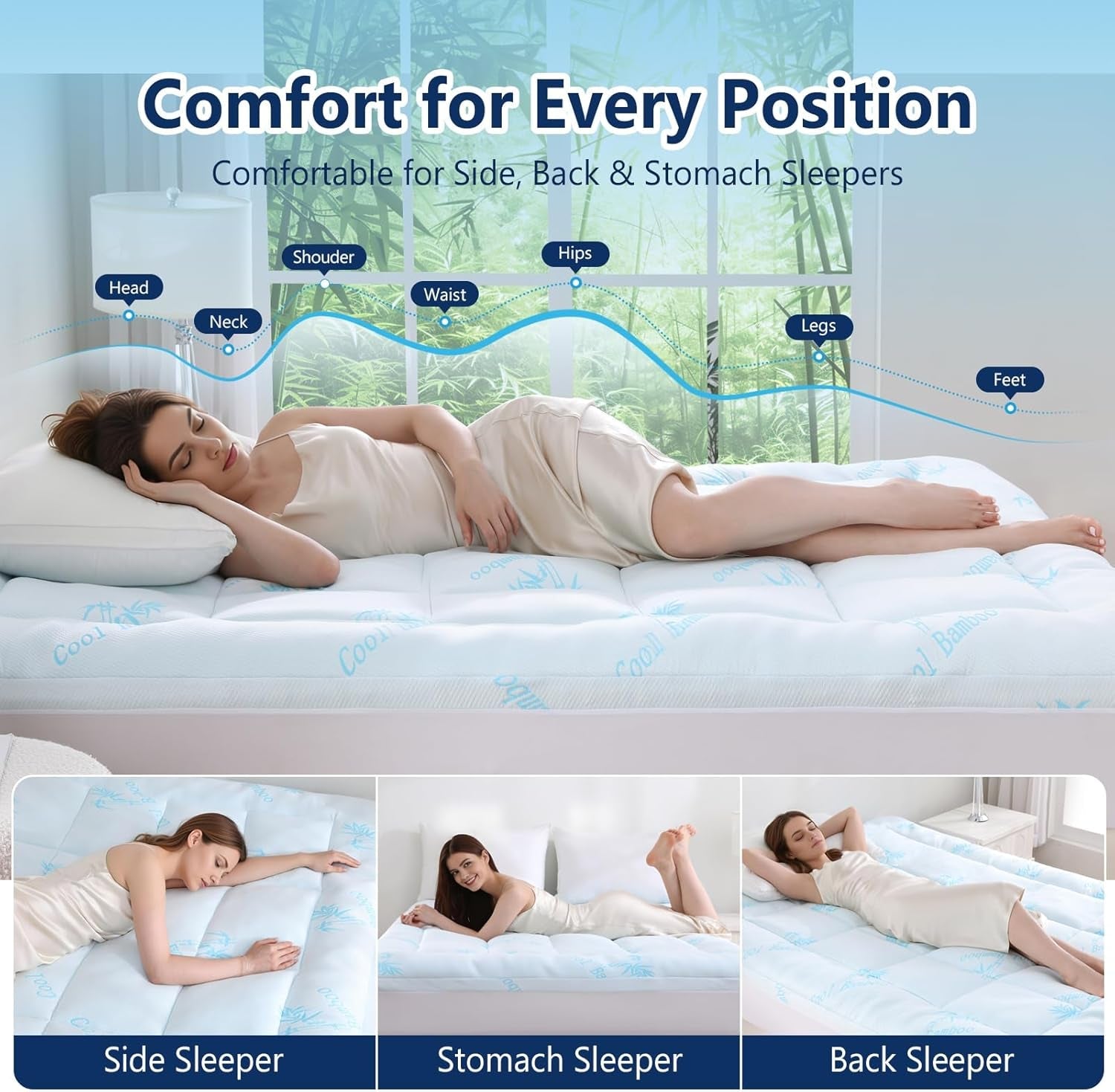 100-waterproof-queen-mattress-topper-viscose-derived-from-bamboo-cooling-pillow-top-memory-foam-mattress-topper-for-hot-sleepers-deep-pocket-fits-8-21-inch