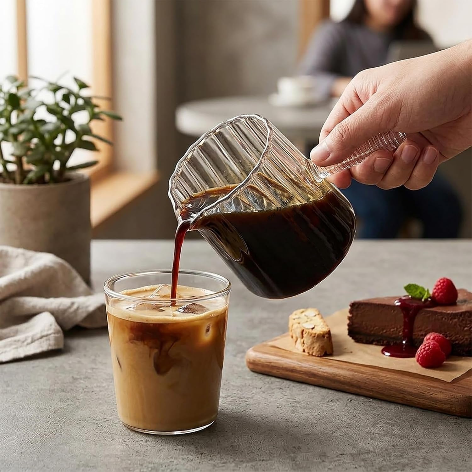 6oz-espresso-shot-glass-measuring-cup-with-handle-v-spout-for-coffee-bar