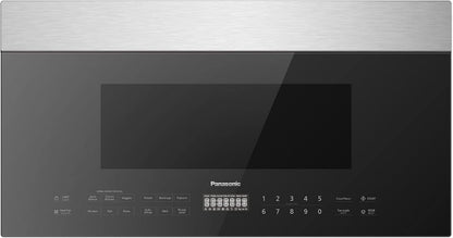 Panasonic NN-SU158S 1.9 Cu. Ft. 1000W Over-The-Range Microwave Oven with Static Touch Control & Smoky Glass Design1
