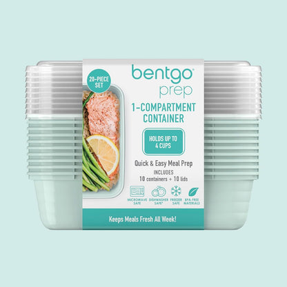 Bentgo Prep Meal Prep Containers with Lids, 20 Piece, PFAS & Bpa-Free8