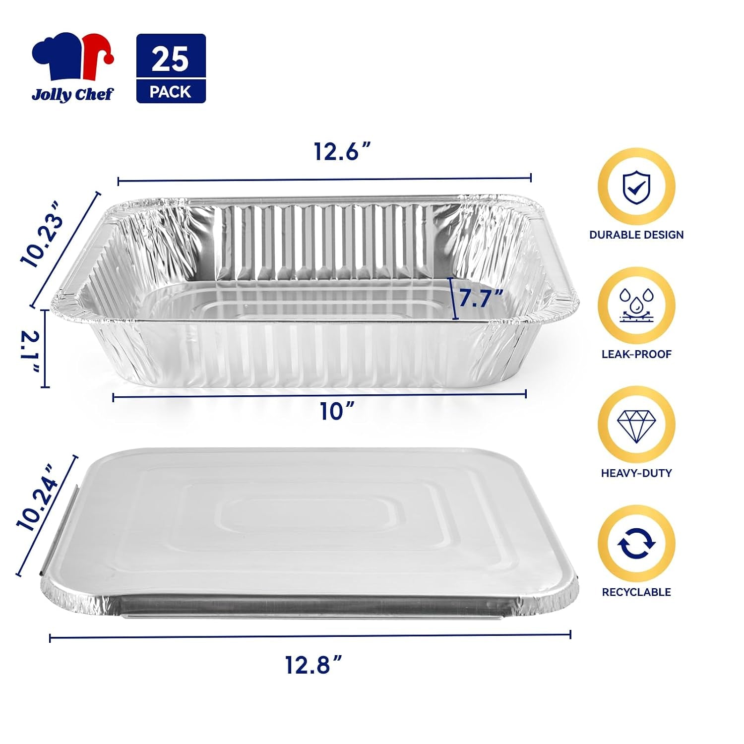 9x13-aluminum-pans-with-lids-25-pack-disposable-foil-food-containers-with-lids-for-cooking-heating-storing-prepping-food-thanksgiving-christmas-parties