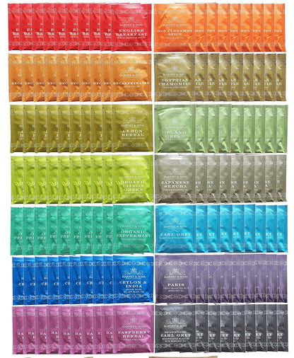 Assorted Tea Bag Sampler 140 Count Great for Breakrooms, Offices, Food Service Tea Sampler1