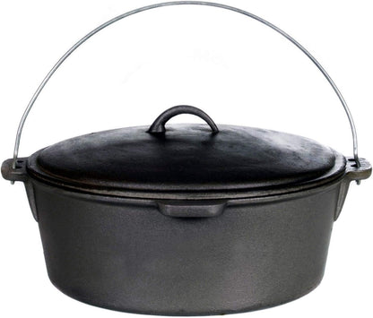 Classic 20-Quart Seasoned Cast Iron Dutch Oven - GL10491S1