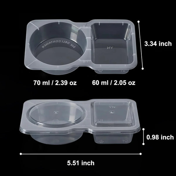 Reusable Snack Containers with Lids, Snack Pack Containers, Snackle Box2
