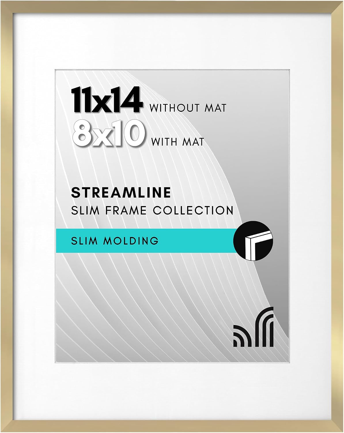 11x14-picture-frame-matted-to-8x10-slim-molding-gold