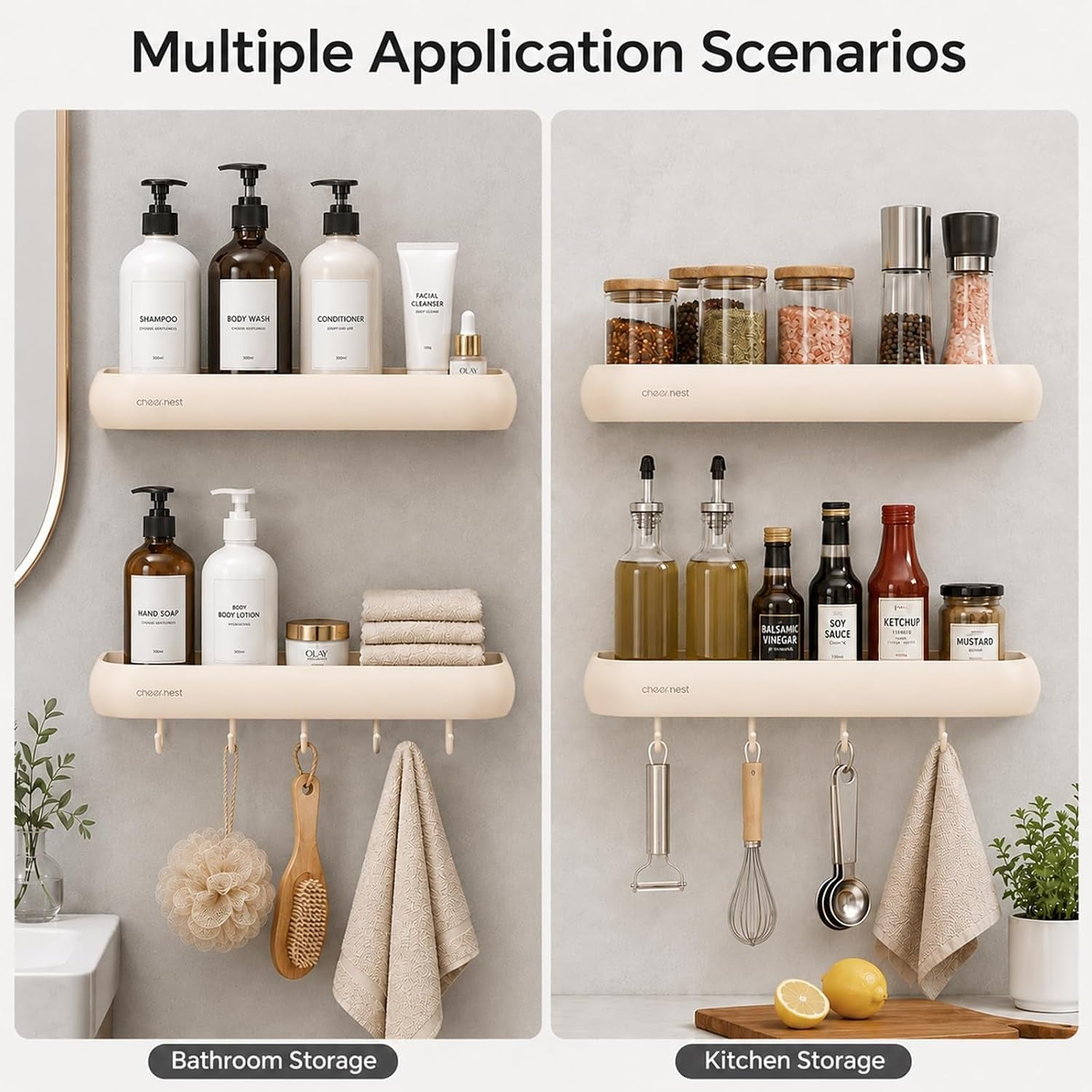 shower-caddy-adhesive-no-drilling-aluminum-bath-organizer-shelf
