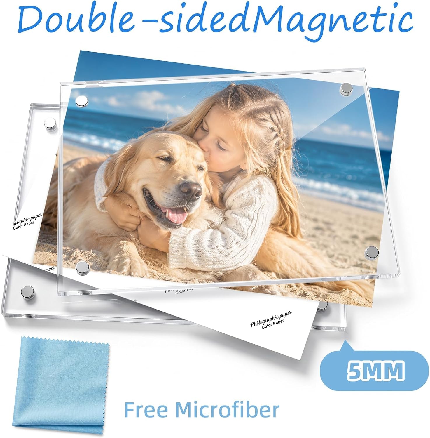 5x7-acrylic-picture-frame-5-pack-with-stand-magnetic-photo-fridge