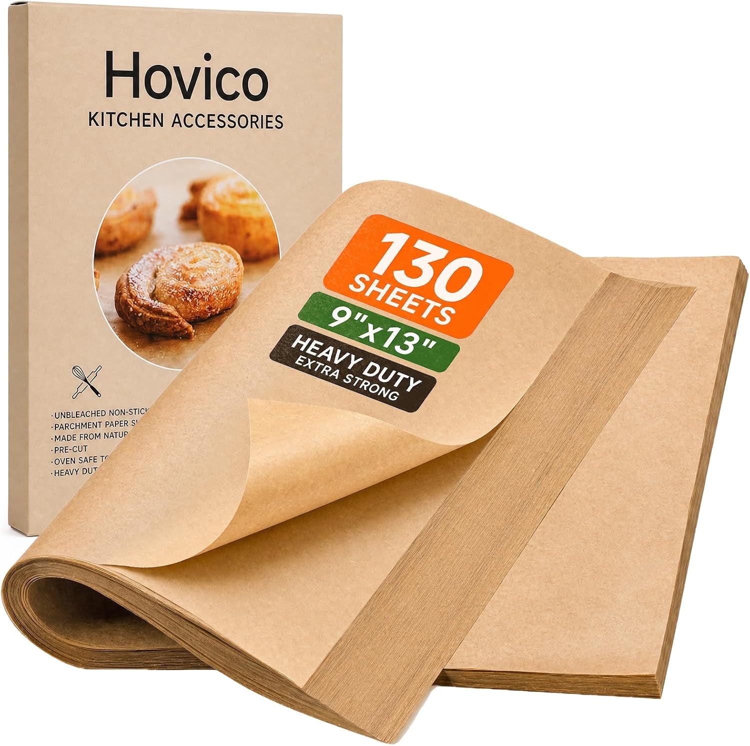 130pcs-parchment-paper-baking-sheets-9x13-inch-precut-non-stick-parchment-sheets-for-baking-grilling-air-fryer-steaming-and-more-unbleached-perfect-for-bbq-picnic-festival-bread