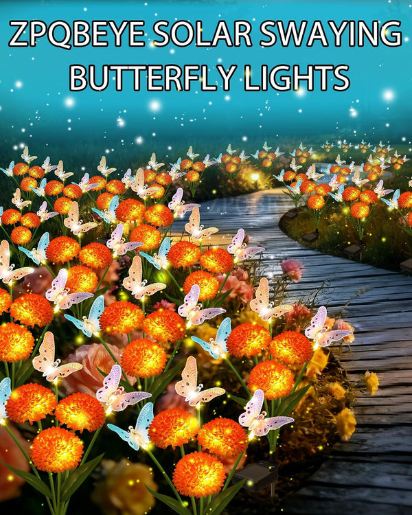 Solar Garden Lights Outdoor Waterproof Decorative 3 Pack7