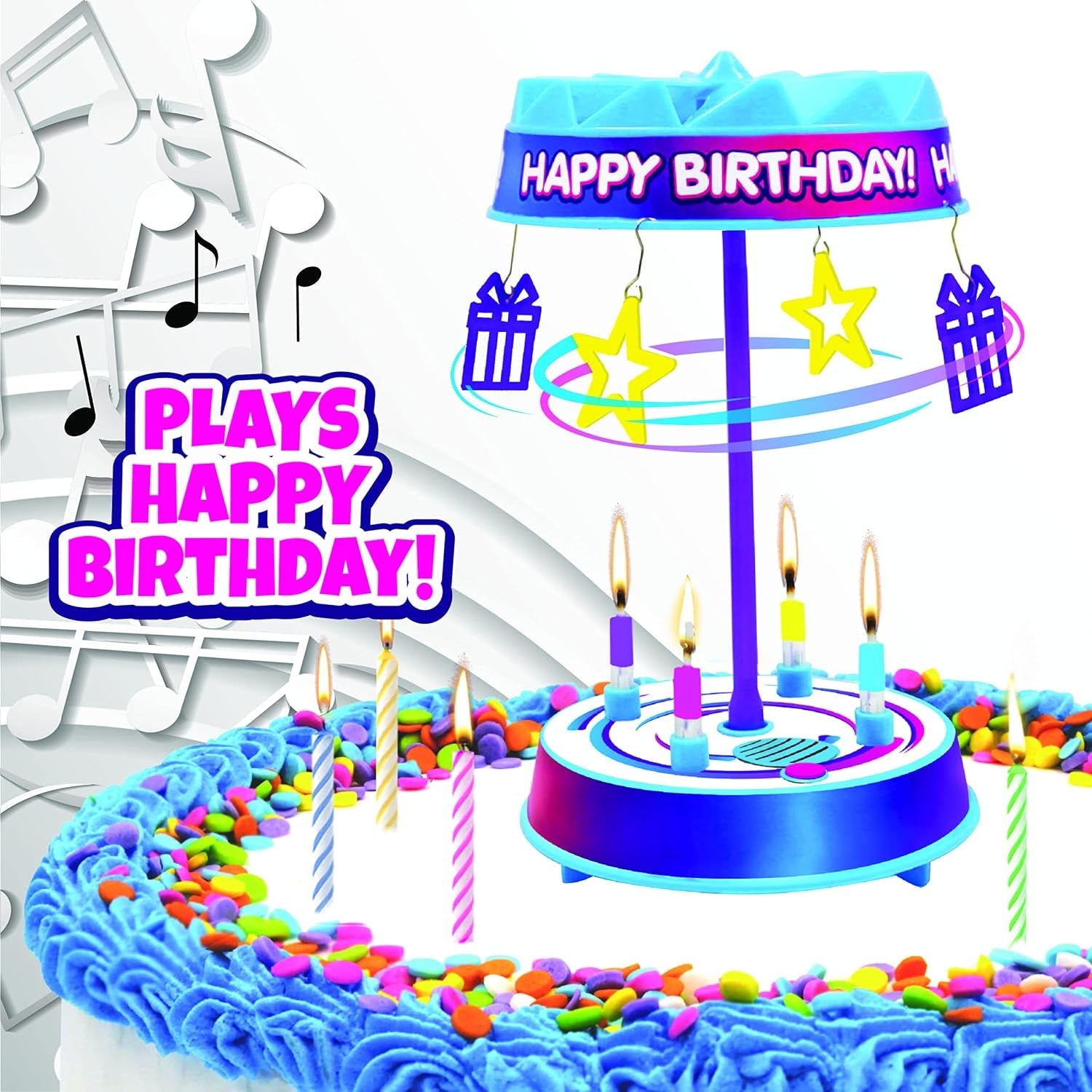 spincredible-candle-singing-candle-powered-spinning-cake-topper-reusable-birthday-candle-fits-any-size-cake-great-for-birthdays-1-count