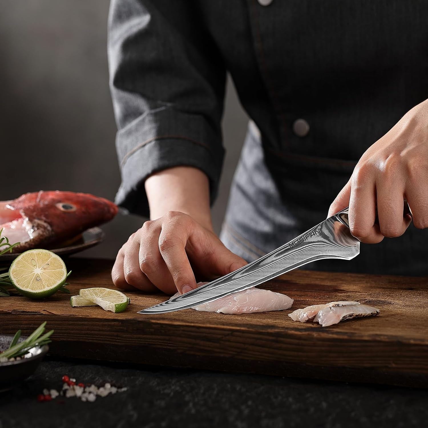 fillet-knife-7-inch-precision-boning-knife-for-efficient-meat-cutting-and-boning-boning-knife-in-high-carbon-steel