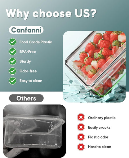 60 PCS Food Storage Containers with Lids Airtight, (30 Lids & 30 Containers) Leak Proof Containers Set for Kitchen, Meal Prep, Bpa-Free, Pvc-Free Plastic, Microwave/Dishwasher Safe, Extra Labels & Pen5
