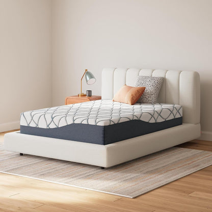 Signature Design by Ashley 12 Inch Chime Elite 2.0 Plush Green Tea Memory Foam Mattress for Cool Sleep and Pressure Relief, Full, Fiberglass-Free, Mattress in a Box3