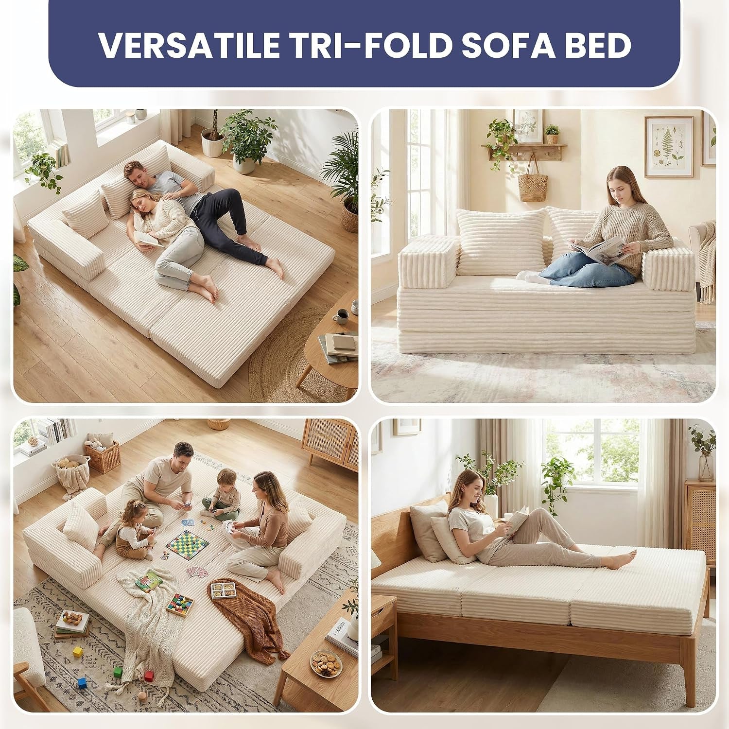 convertible-sofa-bed-4-in-1-boneless-loveseat-with-removable-armrests-backrest-corduroy-futon-couch-bed-with-pillow-foldable-mattress-sleeper-sofa-for-living-room-bedroom-small-place-beige