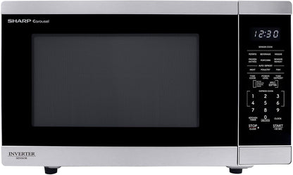 SMC1464KS 1.4 Cu. Ft. 1100W Stainless Steel Countertop Microwave Oven1