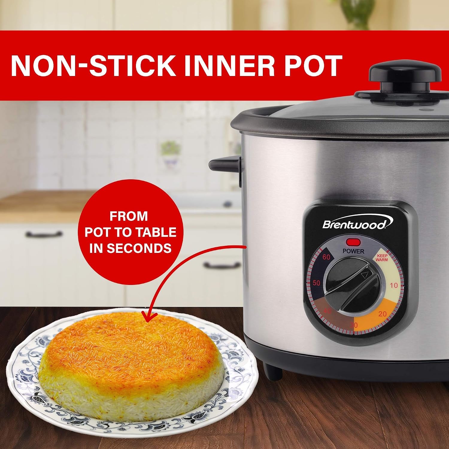 crunchy-persian-rice-cooker-stainless-steel-8-cup-uncooked-16-cup-cooke-silver-ts-1216s-500w-60-min-timer-to-auto-warm-tempered-glass-lid-nonstick-pot-measuring-cup-and-paddle
