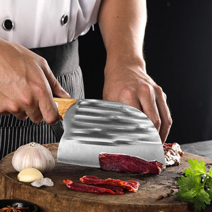 Meat Cleaver, 6 Inch Chef Knife Slicing Meat Chop Vegetables Kitchen Knives Hand Forge Butcher Knife Fruit Knife6