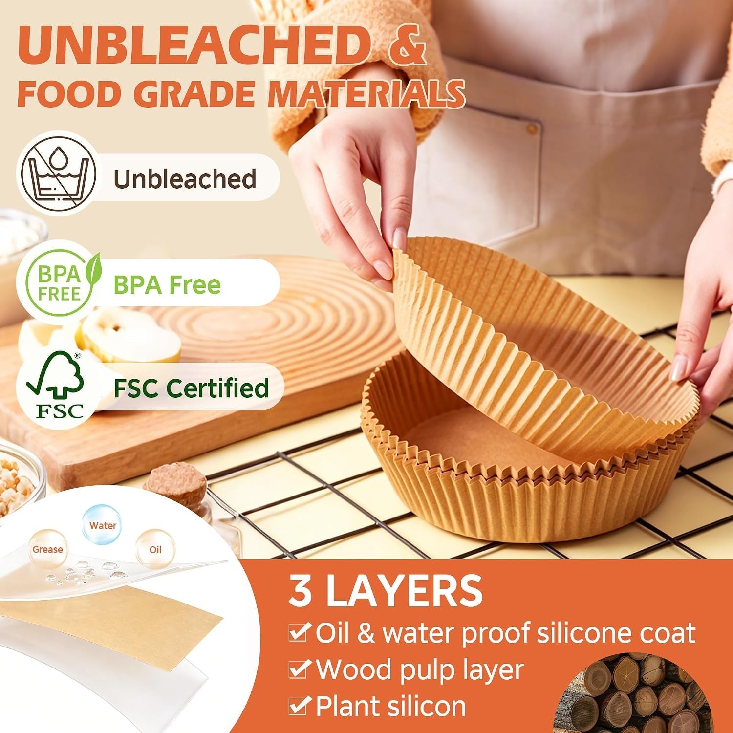 air-fryer-liners-disposable-8-inch-round-paper-for-5-8-qt-air-fryers-100-pcs-unbleached-parchment-paper-non-stick-greaseproof-for-baking-roasting-microwave-oven-airfryer-basket-accessories