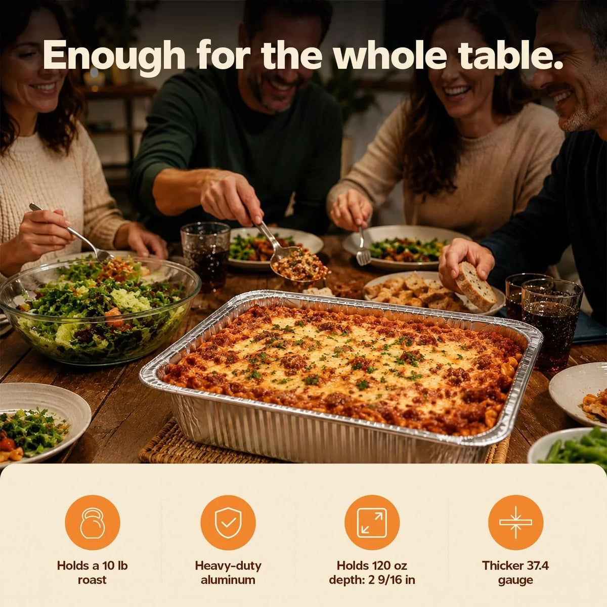 9x13-inch-aluminum-foil-pans-30-count-half-size-deep-thicker-37-4-gauge-food-safe-tin-disposable-trays-freezer-safe-oven-grill-smoker-use-fully-recyclable