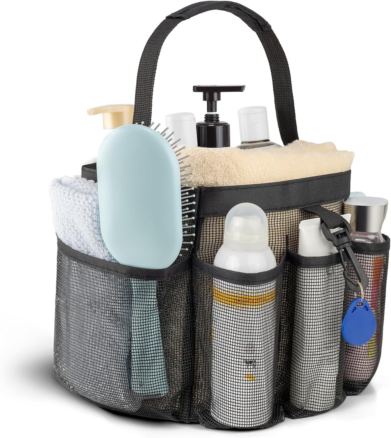 mesh-shower-caddy-portable-for-college-dorm-room-essentials-with-8-pocket-large-capacity-quick-dry-shower-bag-for-bathroom-beach-gym