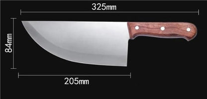 Meat Cleaver, 8 Inch Stainless Steel Slaughter House Butcher Knife Pork Sheep Knives Chef Cutter Barbecue Slicing Knives2