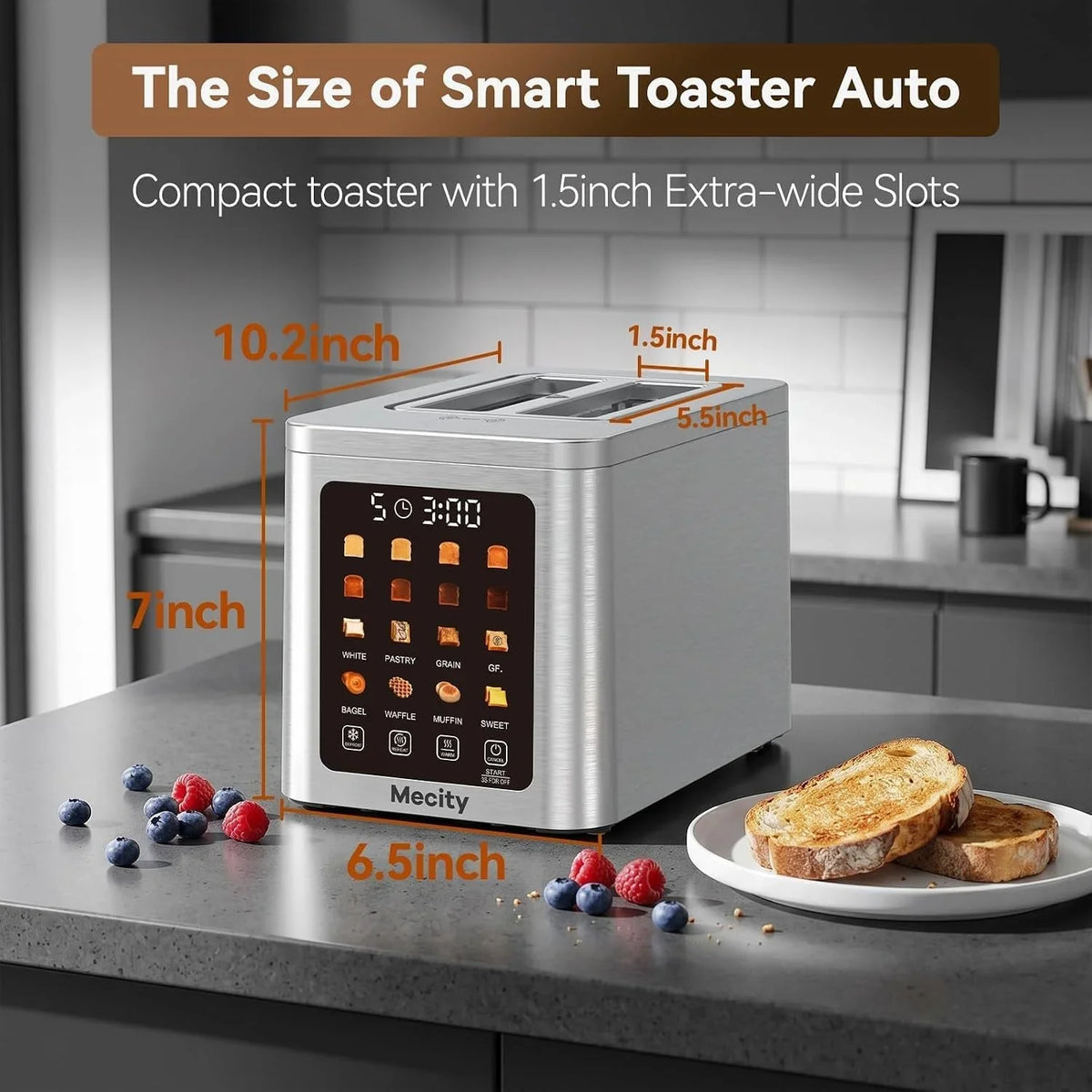 2-slice-smart-touchscreen-toaster-stainless-steel-wide-slot-toasters-with-auto-lift-30-minute-warm-memory-function-defrost-auto-shutoff-digital-electric-bread-toaster-for-bagels