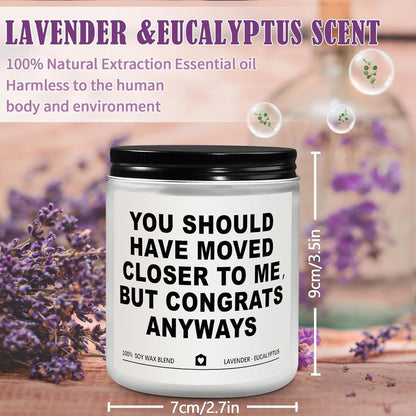 Housewarming Gifts New Home, Best Housewarming Gifts 2026 - Handmade Lavender Scented Candle - New Home Gift Candle Ideas, House Warming Gift for Friends Couple New Homeowner (7Oz)3