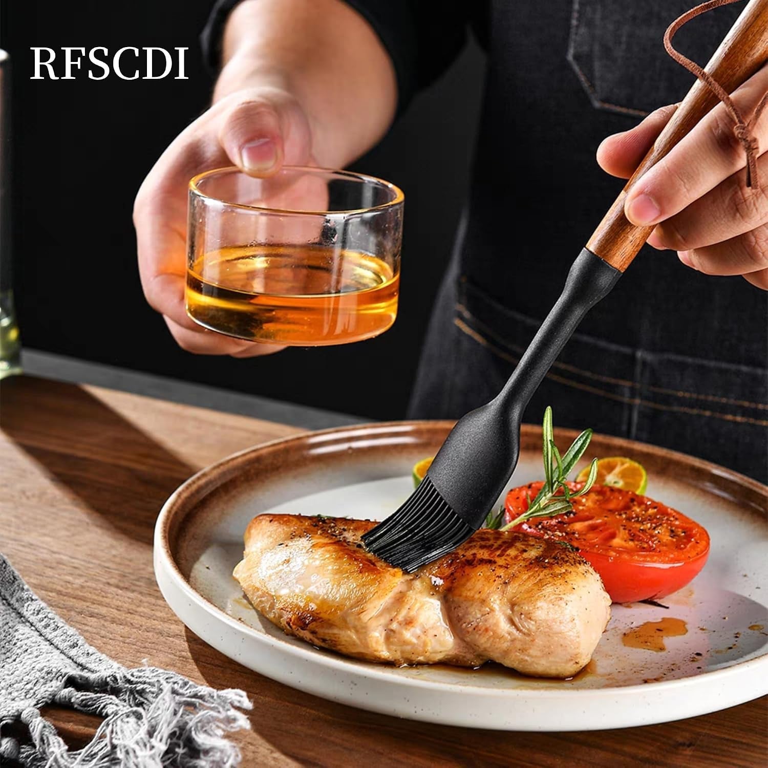 exquisite-silicone-cooking-utensils-set-non-toxic-heat-resistant-kitchen-utensils-set-with-food-grade-silicone-wood-handles-includes-spatula-spoon-for-non-stick-cookware-black